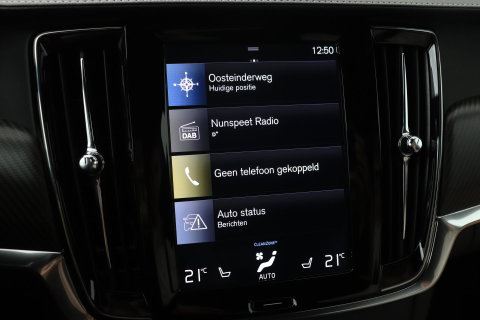 Volvo V90 T8 AWD R-Design | Luchtvering | Harman/Kardon | Trekhaak | 360° Camera | BLIS | Standkachel | 20 Inch | ACC