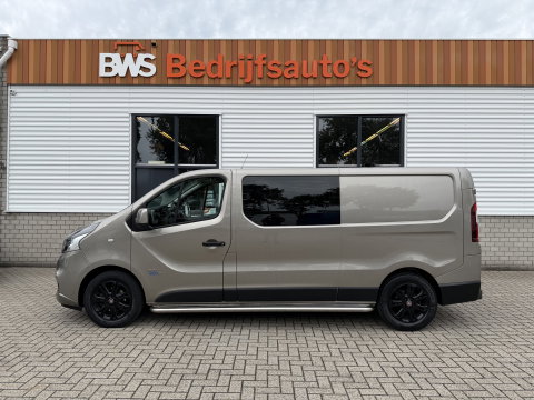 Fiat Talento 1.6 MJ EcoJet 125pk L2H1 DC 5 persoons SX / vaste prijs rijklaar € 15.950 ex btw / lease vanaf € 269 / euro 6 / bpm vrij / airco / cruise / navigatie / trekhaak / camera !