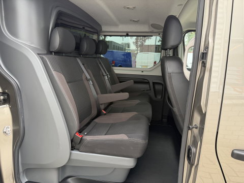 Fiat Talento 1.6 MJ EcoJet 125pk L2H1 DC 5 persoons SX / vaste prijs rijklaar € 15.950 ex btw / lease vanaf € 269 / euro 6 / bpm vrij / airco / cruise / navigatie / trekhaak / camera !