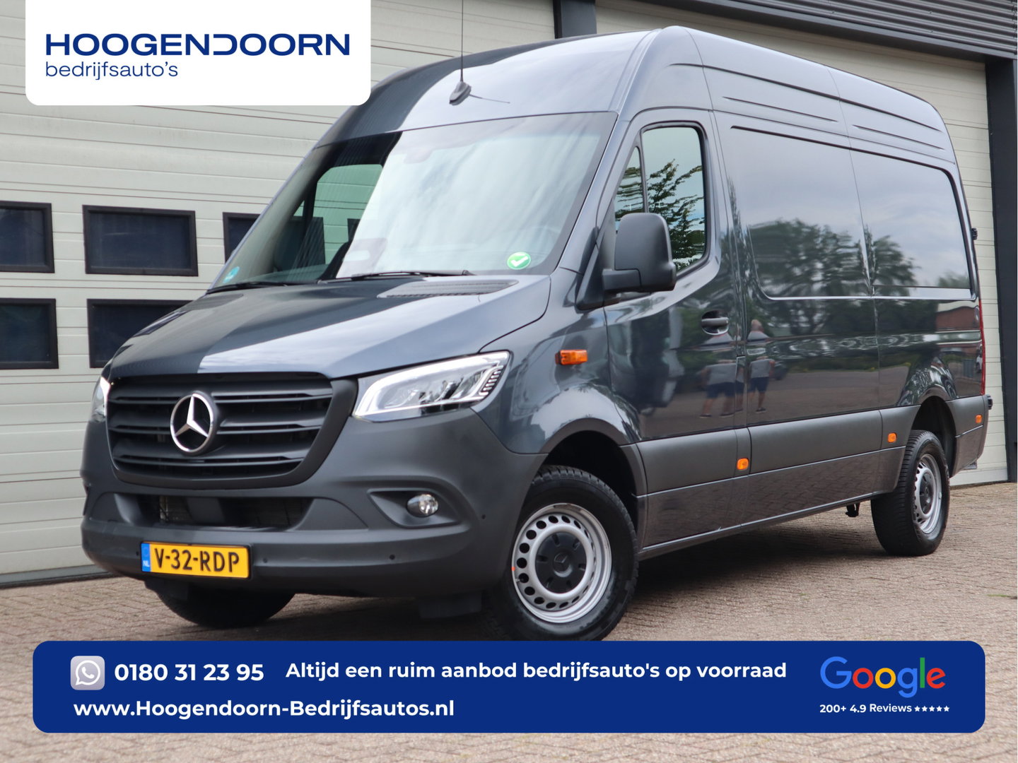 Mercedes-Benz Sprinter 317 CDI Euro 6 Automaat RWD - L2H2 - MBUX - Camera - LED - Cruise