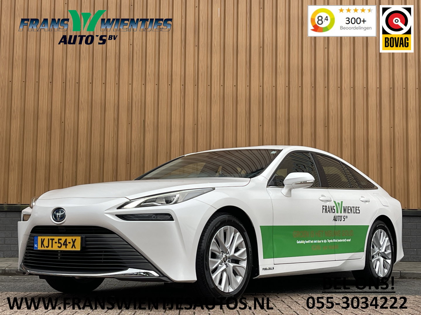 Toyota Mirai Dynamic | Apple Carplay | Android Auto | Keyless Go/Entry | DAB | Camera Achter | Spraakbediening | Rijmodus Regeling |