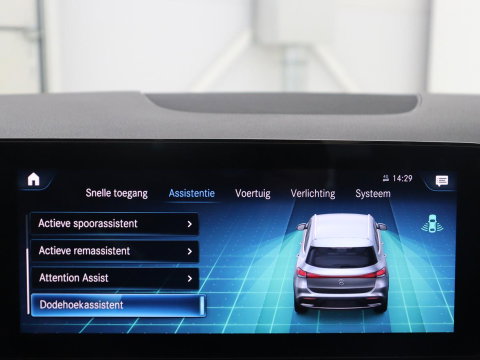 Mercedes-Benz EQA 250 Business Solution Luxury 67 kWh | SOH 94,7% | Half leder | Cruise control | Dodehoek detectie | Stoelverwarming | Camera | Park assist | Navigatie | Sfeerverlichting | Elektrische achterklep