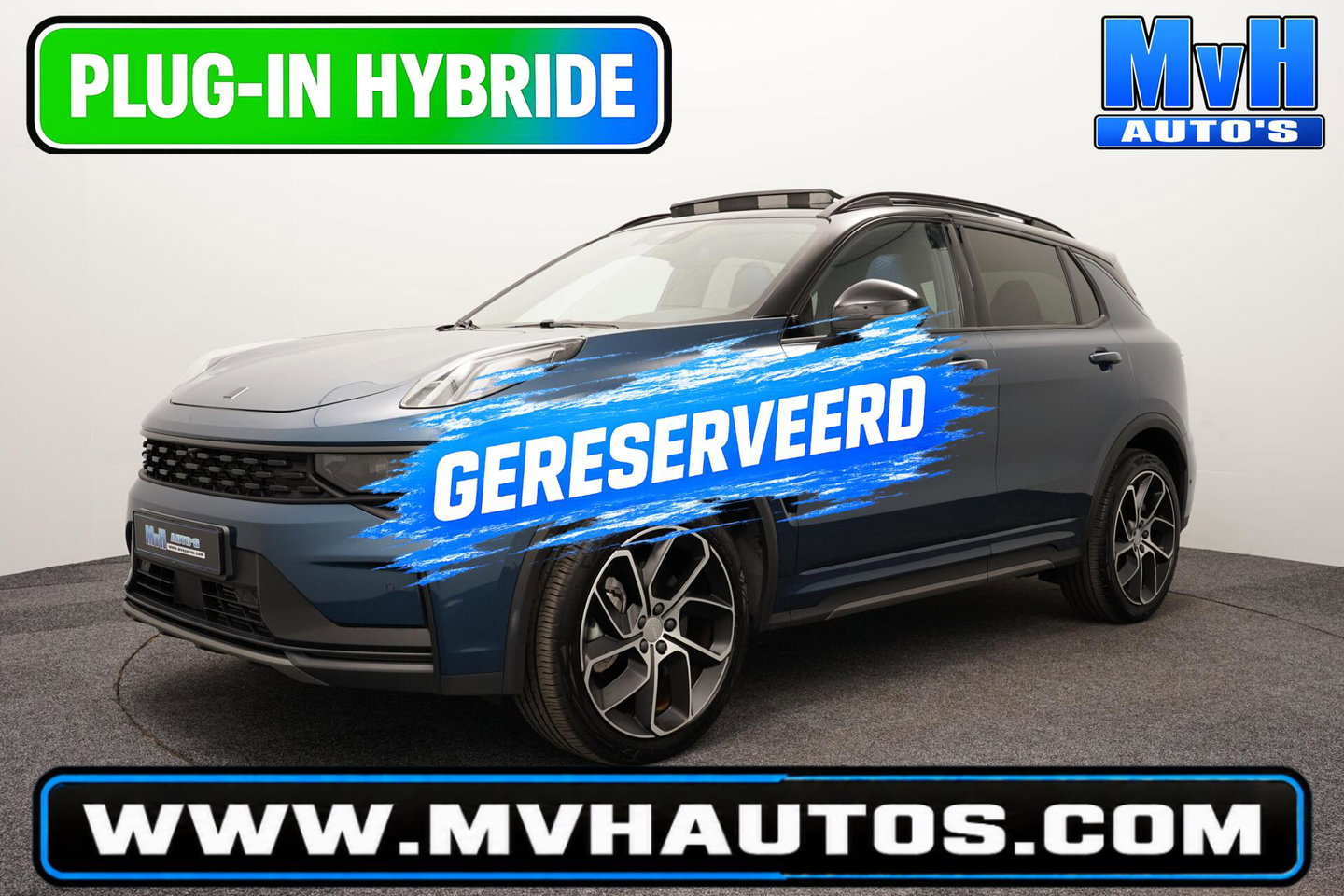 Lynk & Co 01 1.5 PHEV|FULL BLACK|ZWARTE.HEMEL|PANO|SOH99%