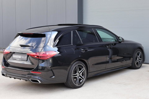 Mercedes-Benz C-Klasse Estate 220 d AMG Line / Panoramadak / Burmester Surround / Massage Stoelen / Night Pakket / Trekhaak Wegklapbaar