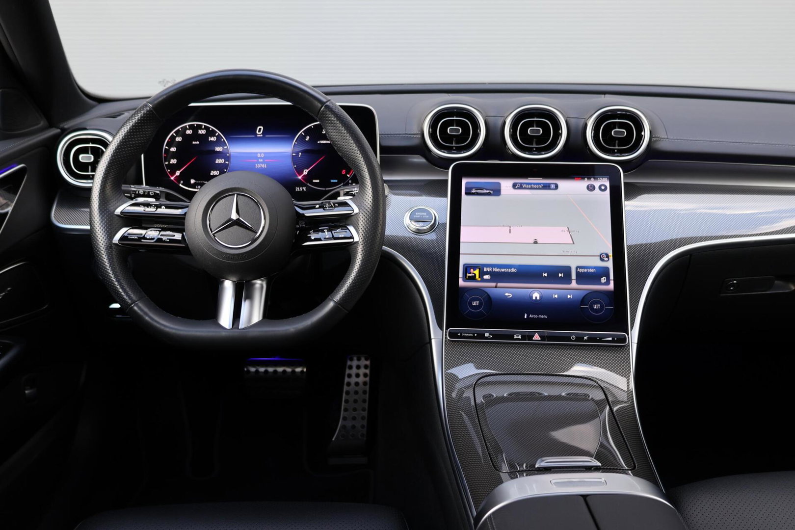Mercedes-Benz C-Klasse Estate 220 d AMG Line / Panoramadak / Burmester Surround / Massage Stoelen / Night Pakket / Trekhaak Wegklapbaar