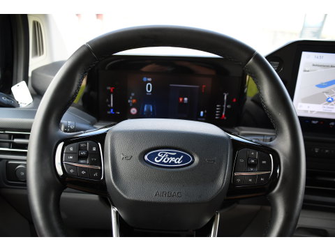 Ford Transit Custom 320 2.0 TDCI L2H1 Limited Black Edition Adaptieve Cruise, Camera, Carplay, 2 x Schuifdeur, 170pk, Automaat, Sensoren, Trekhaak, Stoelverwarming, Multimedia, Uniek!