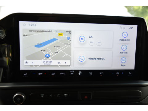 Ford Transit Custom 320 2.0 TDCI L2H1 Limited Black Edition Adaptieve Cruise, Camera, Carplay, 2 x Schuifdeur, 170pk, Automaat, Sensoren, Trekhaak, Stoelverwarming, Multimedia, Uniek!