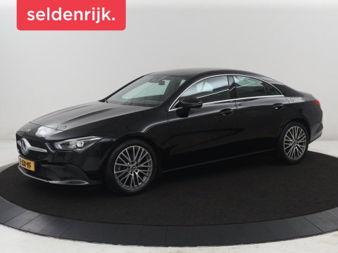 Mercedes-Benz CLA-Klasse 180 Business Solution Luxury | Leder | Stoelverwarming | Cruise control | Sfeerverlichting | Navigatie | Bluetooth | Camera | Park assist | Climate control