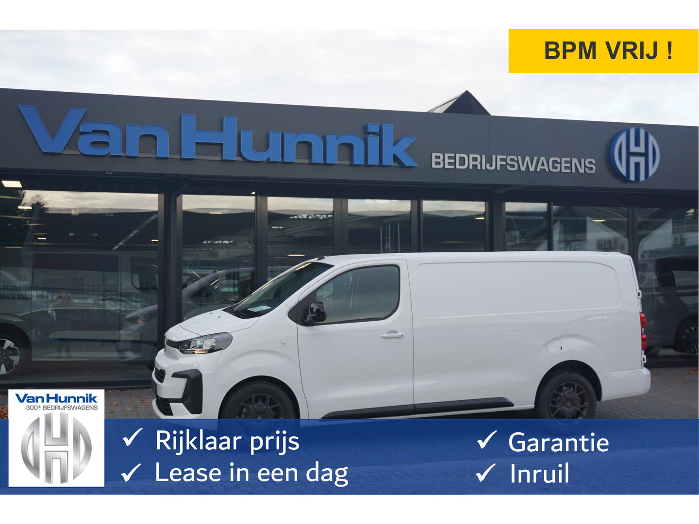 Citroën Jumpy 2.0D 180PK Automaat L3H1 BPM VRIJ!! Navi, Cam, Betimmering, Trekhaak!! Nr. 650
