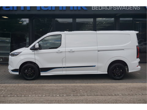 Ford Transit Custom 340L 218PK 71KWH Sport AUT Elektrisch Apple CP/Android A, Cam, 17" LM, 2x Schuifdeur!! NR. P02*