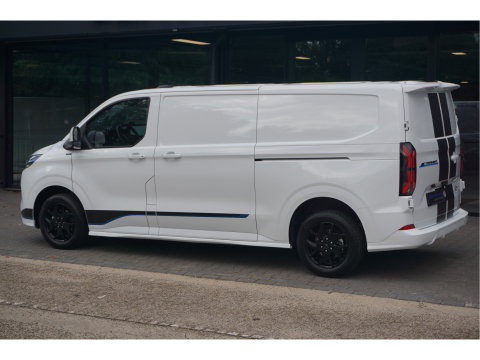 Ford Transit Custom 340L 218PK 71KWH Sport AUT Elektrisch Apple CP/Android A, Cam, 17" LM, 2x Schuifdeur!! NR. P02*