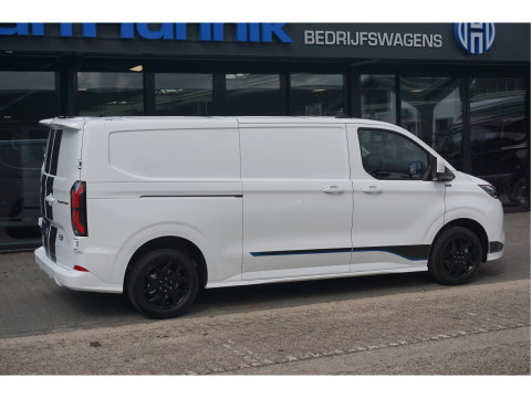 Ford Transit Custom 340L 218PK 71KWH Sport AUT Elektrisch Apple CP/Android A, Cam, 17" LM, 2x Schuifdeur!! NR. P02*