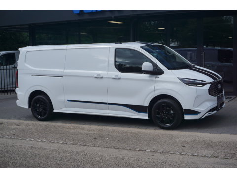 Ford Transit Custom 340L 218PK 71KWH Sport AUT Elektrisch Apple CP/Android A, Cam, 17" LM, 2x Schuifdeur!! NR. P02*