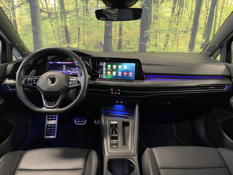 Volkswagen Golf 2.0 TSI R 4Motion | Panoramadak | Harman Kardon | Apple Carplay | Keyless | Sfeerverlichting | Leder |