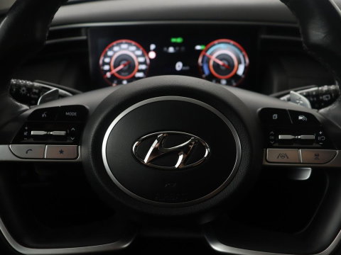 Hyundai Tucson 1.6 T-GDI HEV Comfort Smart | Trekhaak | Adaptive cruise | Stuur/stoel verwarming | Climate control | Carplay | Camera | Park assist | Full LED | KRELL Sound |