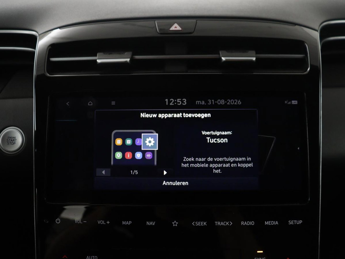 Hyundai Tucson 1.6 T-GDI HEV Comfort Smart | Trekhaak | Adaptive cruise | Stuur/stoel verwarming | Climate control | Carplay | Camera | Park assist | Full LED | KRELL Sound |