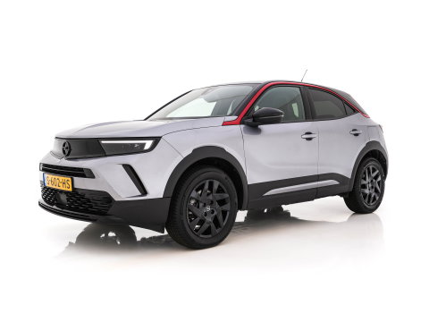 Opel Mokka Electric Level 4 50 kWh [3-Fase-11kW] {SoH-95%} (INCL.BTW) Aut. *HEATPUMP | LEATHER-FABRIC | DIGI-COCKPIT | FULL-LED | CAMERA | COMFORTSEATS | KEYLESS | DAB+ | ECC | CRUISE | 17''ALU*