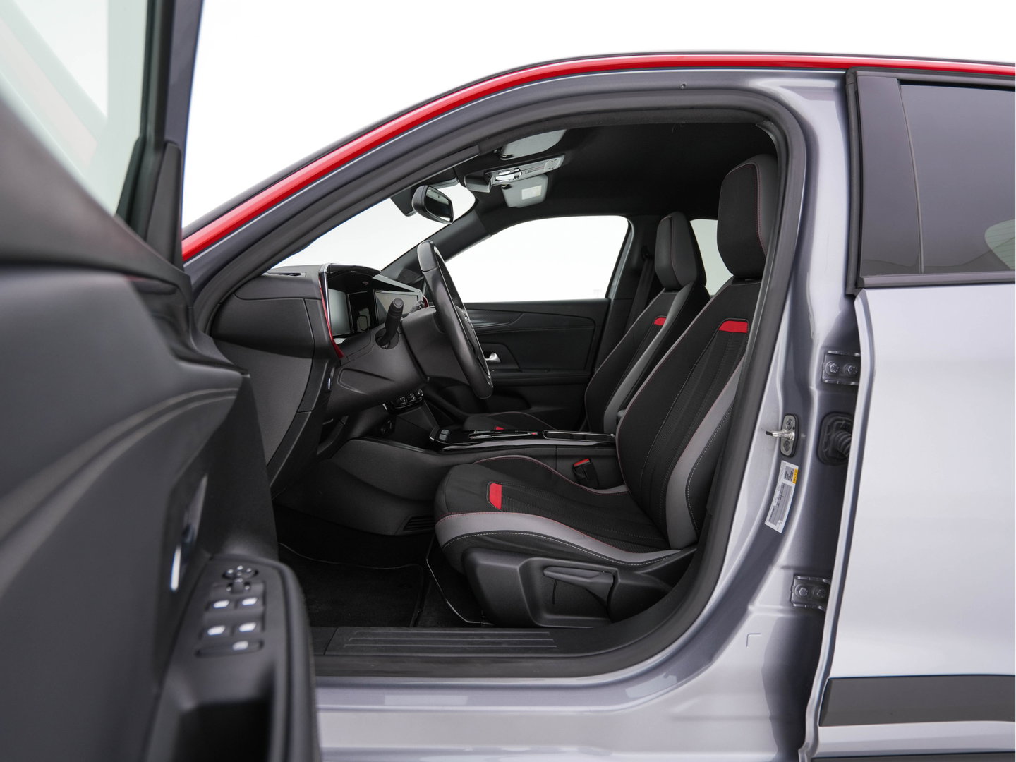 Opel Mokka Electric Level 4 50 kWh [3-Fase-11kW] {SoH-95%} (INCL.BTW) Aut. *HEATPUMP | LEATHER-FABRIC | DIGI-COCKPIT | FULL-LED | CAMERA | COMFORTSEATS | KEYLESS | DAB+ | ECC | CRUISE | 17''ALU*