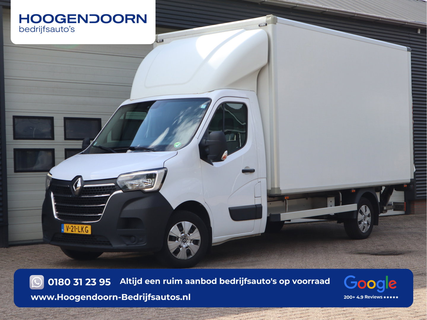 Renault Master T35 2.3 dCi 146pk Euro 6 Bakwagen - Laadklep - Cruise - Camera