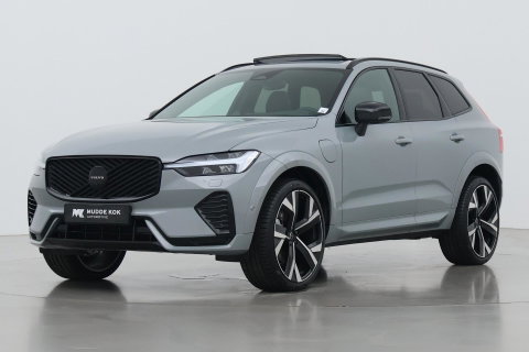 Volvo XC60 T6 Ultra Black Edition | 22 Inch | Luchtvering | Bowers & Wilkins | 360° Camera | Stoelventilatie