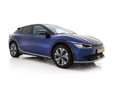 Kia Ev6 Plus 77.4 kWh [3-Fase-11kW] {SoH-96%} (INCL-BTW) Aut. *LEATHER | ADAPTIVE-CRUISE | DIGI-COCKPIT | MERIDIAN-AUDIO | MEMORY-PACK | FULL-LED | KEYLESS | CAMERA | DAB | BLIND-SPOT | NAVI-FULLMAP | PRIVACY-GLASS | AMBIENT-LIGHT | 19''