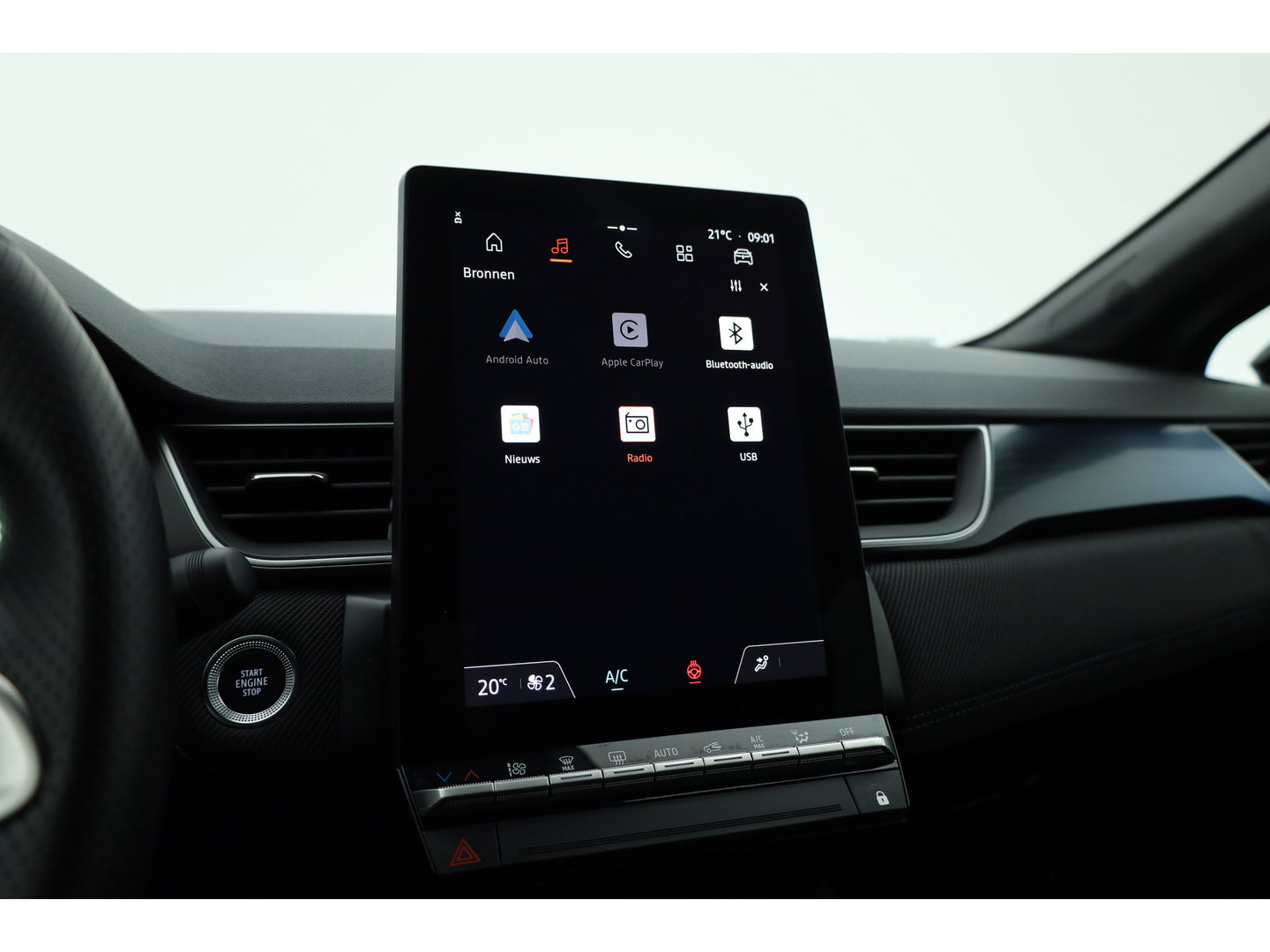 Renault Captur 1.6 E-Tech full hybrid 145 esprit Alpine | Rijklaar! | Adapt. Cruise | Camera | Google Maps | Apple CarPlay | Stuurverw. | Keyless | 19''