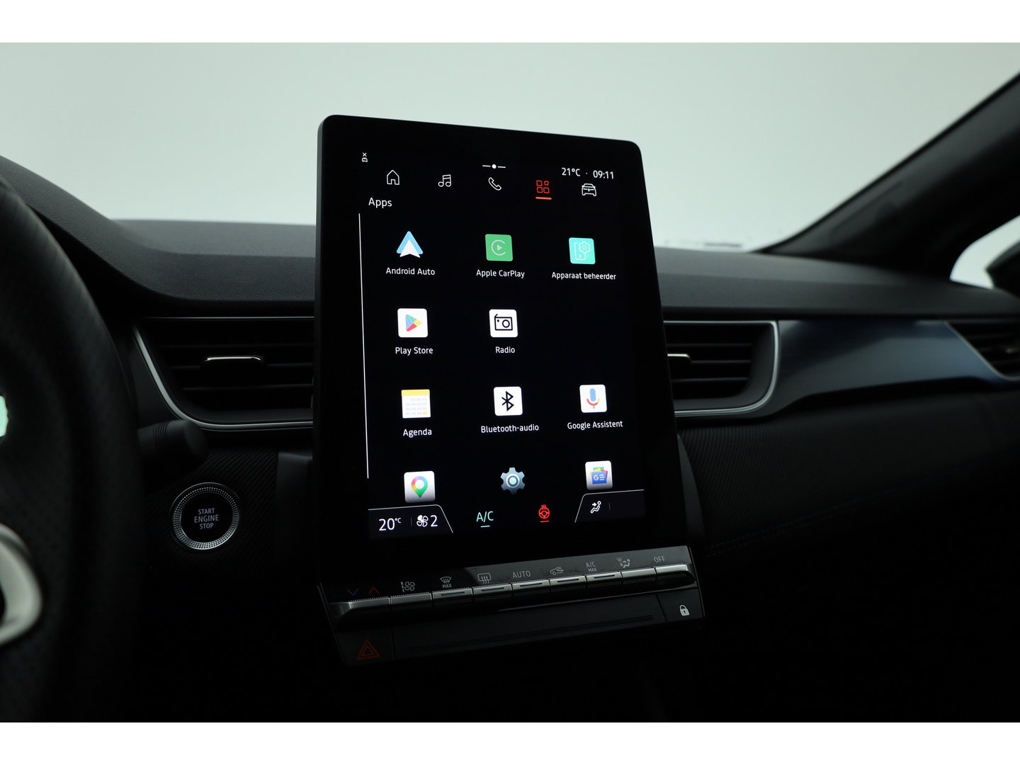 Renault Captur 1.6 E-Tech full hybrid 145 esprit Alpine | Rijklaar! | Adapt. Cruise | Camera | Google Maps | Apple CarPlay | Stuurverw. | Keyless | 19''