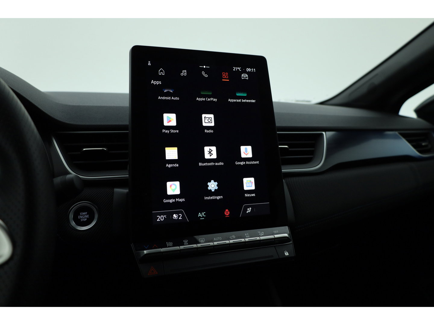 Renault Captur 1.6 E-Tech full hybrid 145 esprit Alpine | Rijklaar! | Adapt. Cruise | Camera | Google Maps | Apple CarPlay | Stuurverw. | Keyless | 19''
