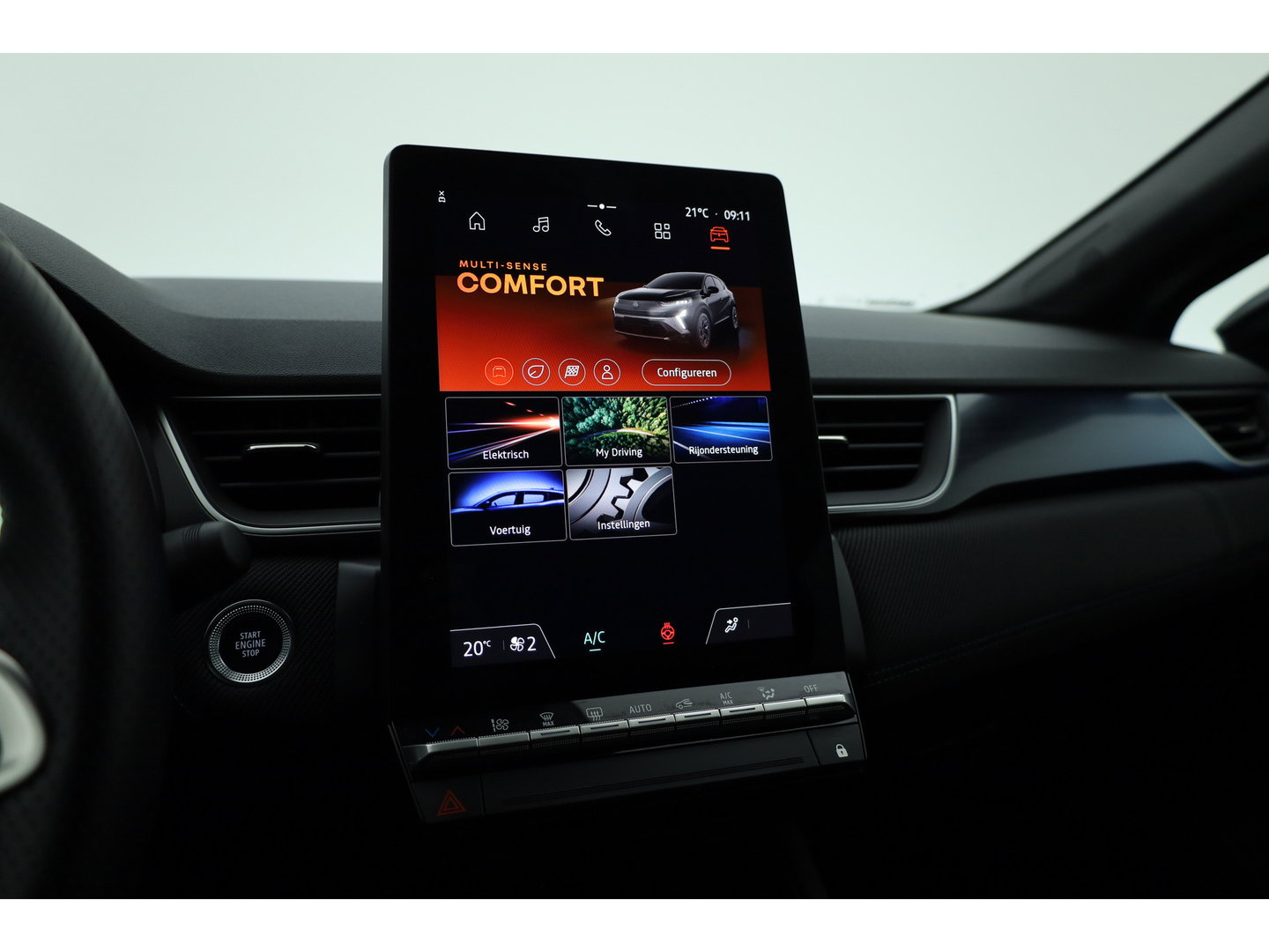 Renault Captur 1.6 E-Tech full hybrid 145 esprit Alpine | Rijklaar! | Adapt. Cruise | Camera | Google Maps | Apple CarPlay | Stuurverw. | Keyless | 19''