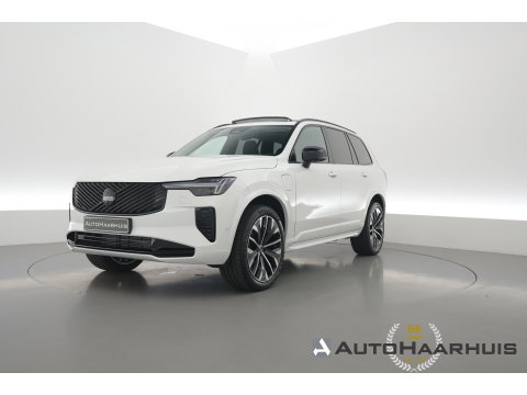 Volvo XC90 2.0 T8 Plug-in hybrid AWD Ultra Dark | Pano | HUD | Luchtvering | 360cam | Stoelventi. | Massage | Elek. Trekhaak | B&W Audio |