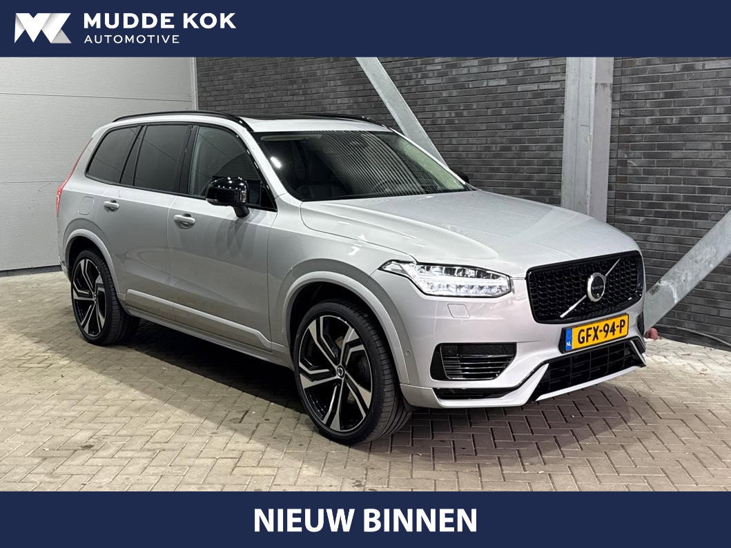 Volvo XC90 T8 Ultra Dark | Bowers&Wilkins | Luchtvering | Panoramadak | 360° Camera | Massage | Head-Up | Trekhaak | 22 inch | ACC