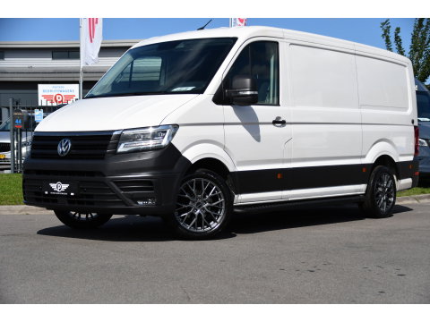 Volkswagen Crafter 35 2.0 TDI L3H2 PB Edition Camera, Cruise, Carplay, LED, Stoelverwarming, Clima, Multimedia, 177pk, Automaat, Uniek!