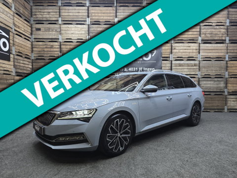 Škoda Superb Combi 1.4 TSI iV Sportline Business PHEV L&K Pano Leder 360 Navi Clima Trekhaak 18"LM