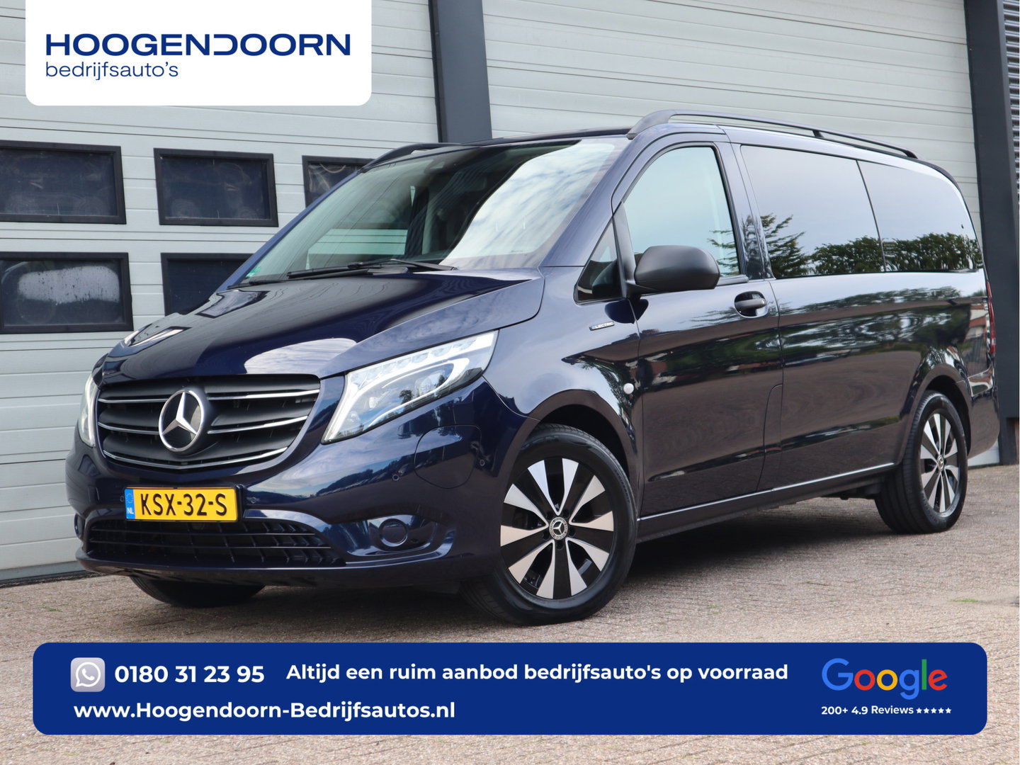 Mercedes-Benz EVITO TOURER 90 kWh Pro - 8 Persoons Kombi - incl.Taxi pakket - L2 Lang
