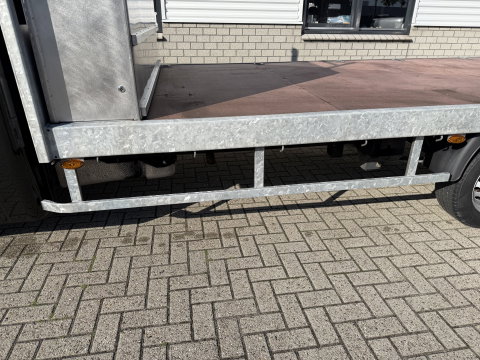 Renault Master T35 2.3 dCi 165pk L3 Energy EURO VI / vaste prijs rijklaar € 21.950 ex / lease vanaf € 358 / airco / cruise / navi / zwart metallic / pickup / plateau 375cm L x 210 cm B / euro 6