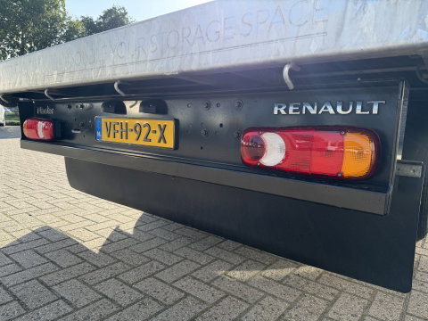 Renault Master T35 2.3 dCi 165pk L3 Energy EURO VI / vaste prijs rijklaar € 21.950 ex / lease vanaf € 358 / airco / cruise / navi / zwart metallic / pickup / plateau 375cm L x 210 cm B / euro 6
