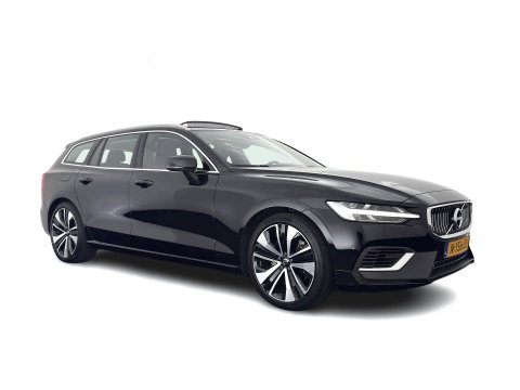 Volvo V60 2.0 T6 Recharge AWD Inscription (Plug-in) (INCL-BTW) Aut. *PANO | LEATHER | FULL-LED | MEMORY-PACK | KEYLESS | DIGI-COCKPIT | NAVI-FULLMAP | HEATED-SPORTSEATS | ECC | CRUISE | DAB | TOWBAR | 19''ALU*