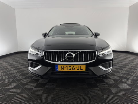 Volvo V60 2.0 T6 Recharge AWD Inscription (Plug-in) (INCL-BTW) Aut. *PANO | LEATHER | FULL-LED | MEMORY-PACK | KEYLESS | DIGI-COCKPIT | NAVI-FULLMAP | HEATED-SPORTSEATS | ECC | CRUISE | DAB | TOWBAR | 19''ALU*