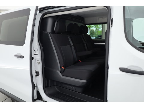 Fiat Scudo 2.0 MJ-180pk Automaat | L3H1 | Dubb. Cab. | Rijklaar! | 6 pers | Cruise | Airco | Apple Carplay