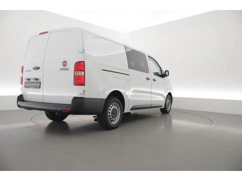 Fiat Scudo 2.0 MJ-180pk Automaat | L3H1 | Dubb. Cab. | Rijklaar! | 6 pers | Cruise | Airco | Apple Carplay