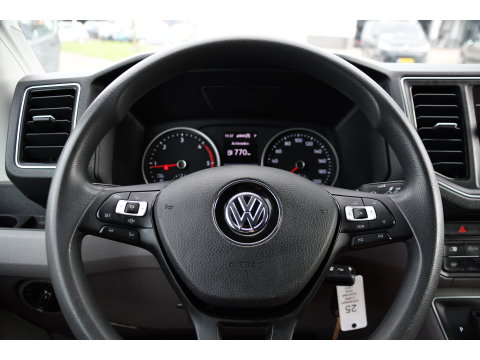 Volkswagen Crafter 35 2.0 TDI L3H3 PB Edition MARGE! Adaptieve Cruise, Camera, Carplay, 2 x Schuifdeur, Multimedia, LED, 177pk, Automaat, Stoelverwarming, Trekhaak, Uniek!