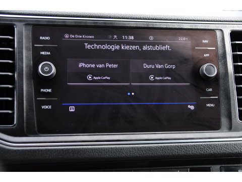 Volkswagen Crafter 35 2.0 TDI L3H3 PB Edition MARGE! Adaptieve Cruise, Camera, Carplay, 2 x Schuifdeur, Multimedia, LED, 177pk, Automaat, Stoelverwarming, Trekhaak, Uniek!