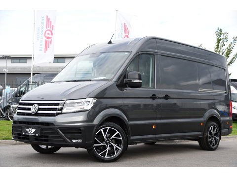 Volkswagen Crafter 35 2.0 TDI L3H3 PB Edition MARGE! Adaptieve Cruise, Camera, Carplay, 2 x Schuifdeur, Multimedia, LED, 177pk, Automaat, Stoelverwarming, Trekhaak, Uniek!
