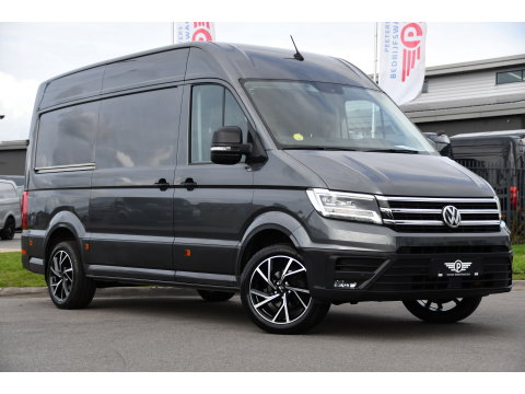 Volkswagen Crafter 35 2.0 TDI L3H3 PB Edition MARGE! Adaptieve Cruise, Camera, Carplay, 2 x Schuifdeur, Multimedia, LED, 177pk, Automaat, Stoelverwarming, Trekhaak, Uniek!