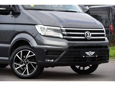 Volkswagen Crafter 35 2.0 TDI L3H3 PB Edition MARGE! Adaptieve Cruise, Camera, Carplay, 2 x Schuifdeur, Multimedia, LED, 177pk, Automaat, Stoelverwarming, Trekhaak, Uniek!