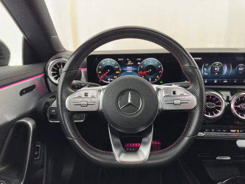 Mercedes-Benz CLA-Klasse Shooting Brake 200 Business Solution AMG (INCL.BTW) Aut. *PANO | LEATHER-MICROFIBRE | FULL-LED | HEATED-SPORTSEATS | AMBIENT-LIGHT | DIGI-COCKPIT | DAB+ | NAVI-FULLMAP | CAMERA | PRIVACYGLASS | SHIFTPADDLES | 18''ALU*