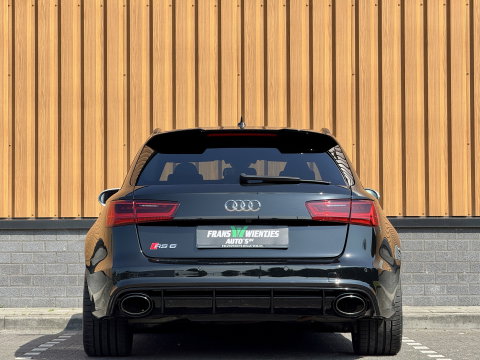 Audi RS6 4.0 TFSI Quattro Performance Pro Line Plus | 605 PK! | Keramische Remmen | Panoramadak | Leder | Apple Carplay | Android Auto | Adaptieve Cruise Control | Dodehoek Sensor | Lane Assist | Bose | 360° Graden Camera |