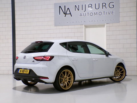 SEAT Leon 1.4 TSI FR Maxton Apple-carplay / Android-Auto Stoelverwarming 19"Velgen Seat-Sound Drive-Mode Parkeersensoren Garantie