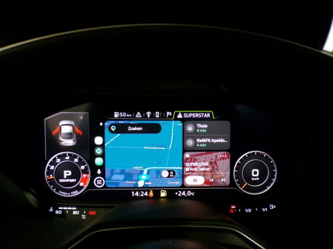 Audi TT 1.8 TFSI S-Line "Automaat" 2x S line Apple-Carplay Stoelverwarming Xenon-LED Keyless Parkeersensoren 1-jaar garantie