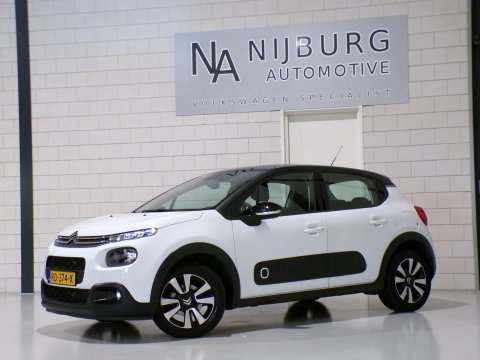 Citroën C3 1.2 PureTech S&S Shine "Origineel NL!" Automaat! Apple-Carplay Android-Auto Achteruitrijcamera Parkeersensoren Garantie